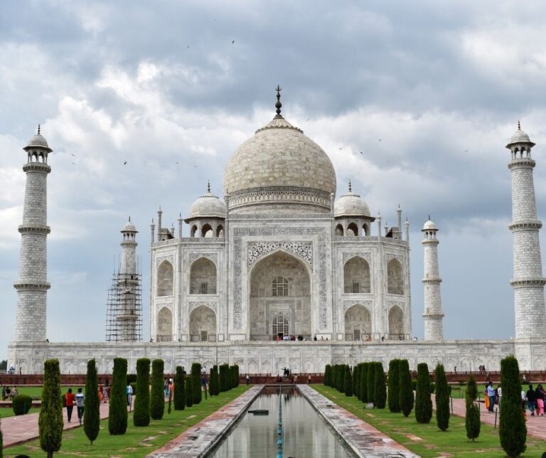 Agra, Taj Mahal cesta po indii