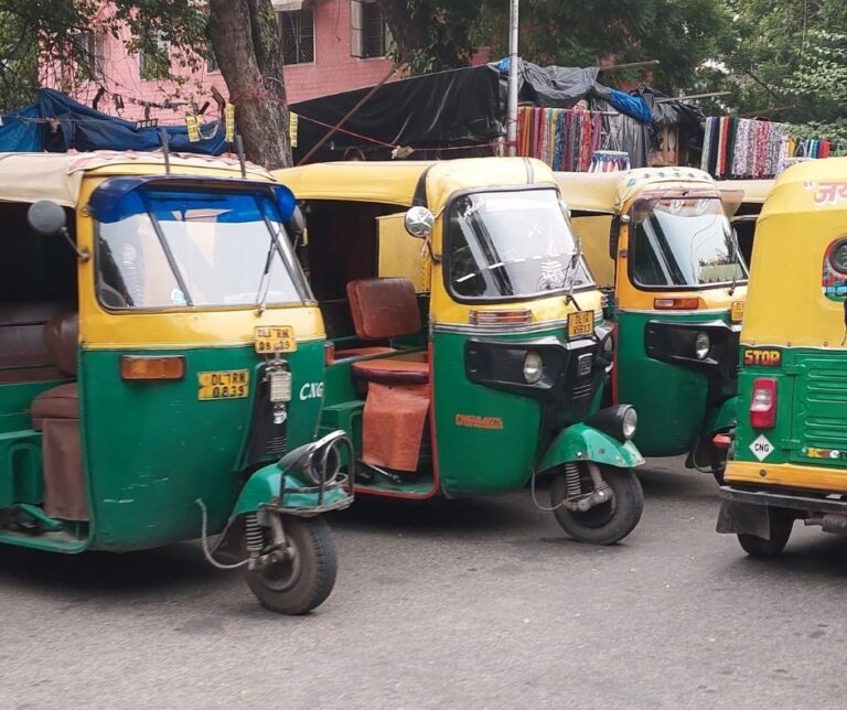 Tuk tuk v Indii